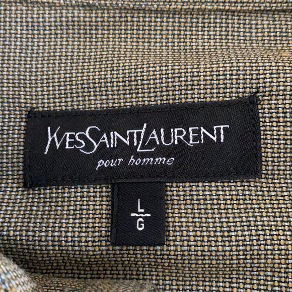 Yves saint laurent vintage labels
